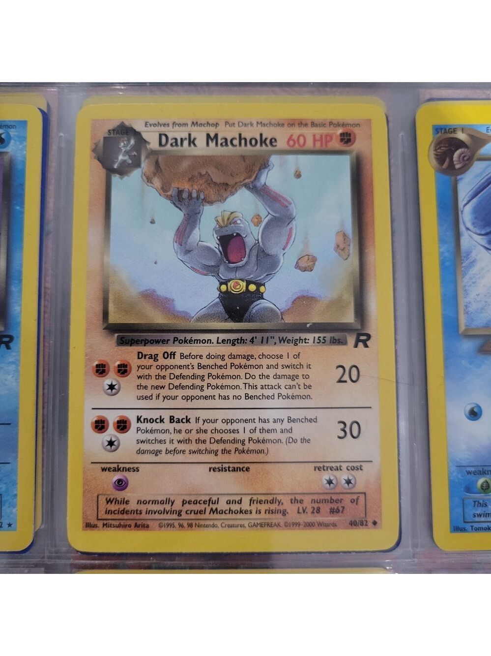 Pokemon Dark Machoke 40/82